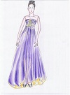  Fashion design ชุดราตรี 